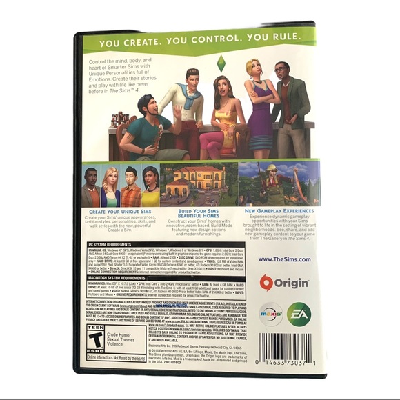 Video Games & Consoles The Sims 4 Pc Game Disc 1 Disc 2 Video Game